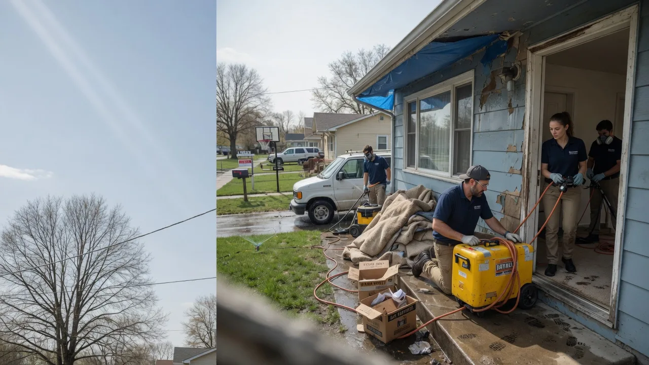 Basement Flood Cleanup in Caldwell, NJ near me